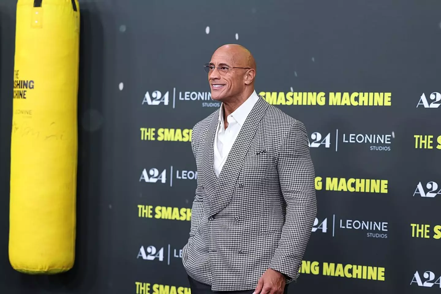 Dwayne Johnson attending The Smashing Machine premiere (Gerald Matzka/Getty Images)