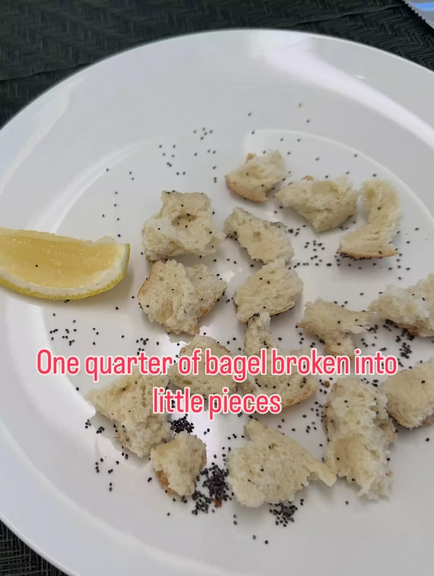 A simple bagel proved surprisingly capable of sparking online outrage (Instagram/@marthastewart48)