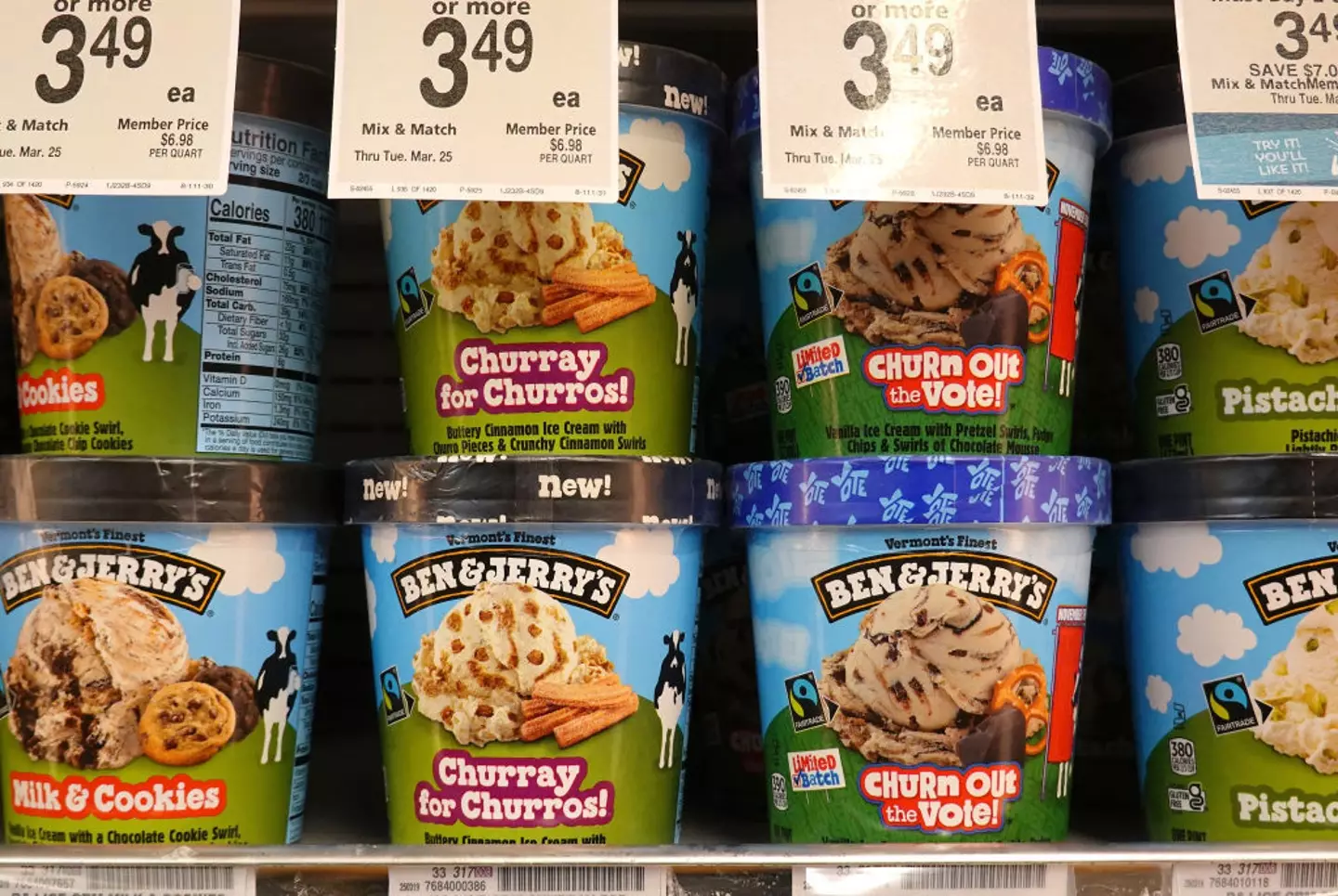 Ben & Jerry's ice cream is hugely popular due to its unique, chunky texture (Justin Sullivan/Getty Images)