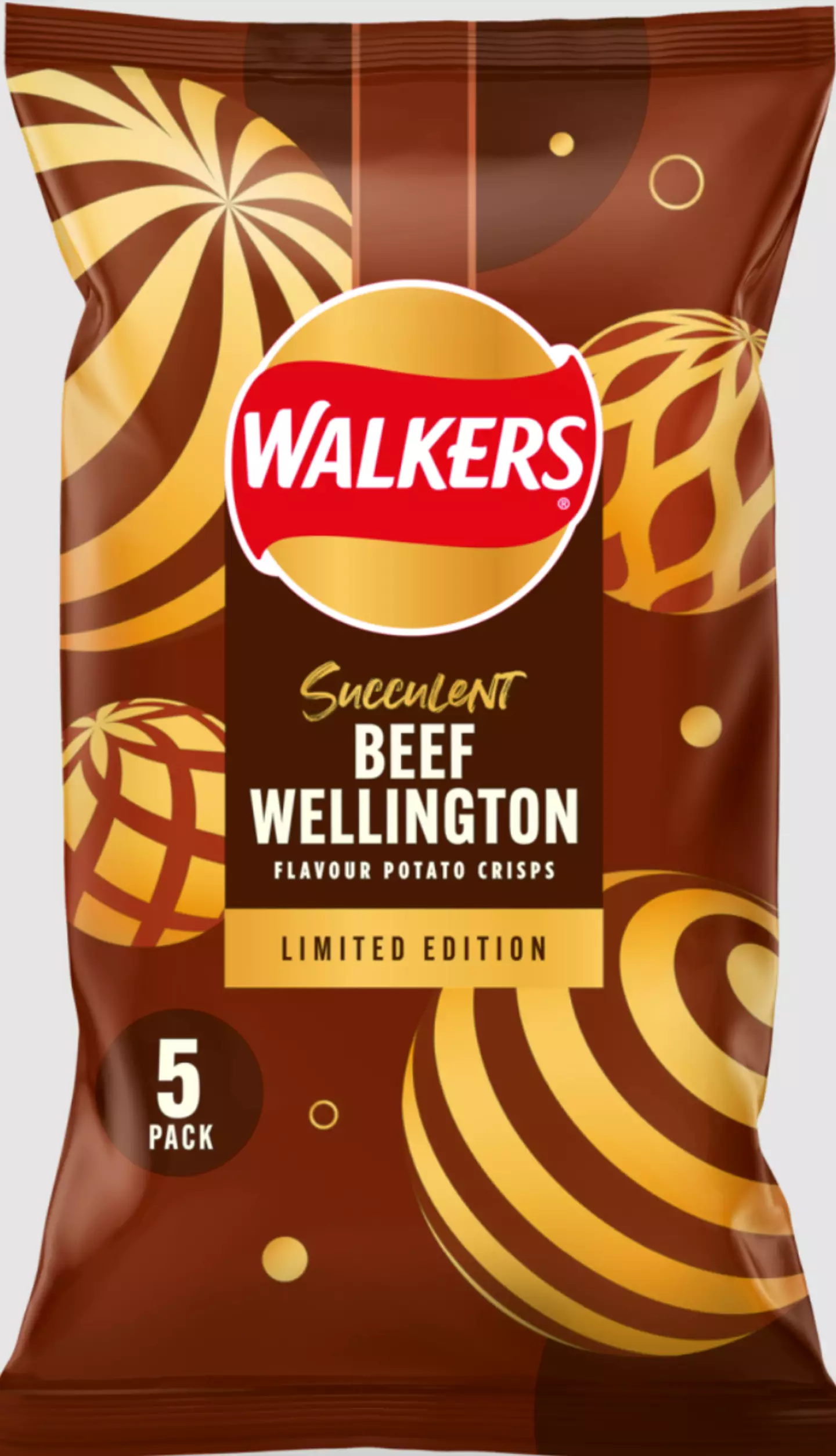 Some people said the Beef Wellington flavour was 'creepy' (Walkers)