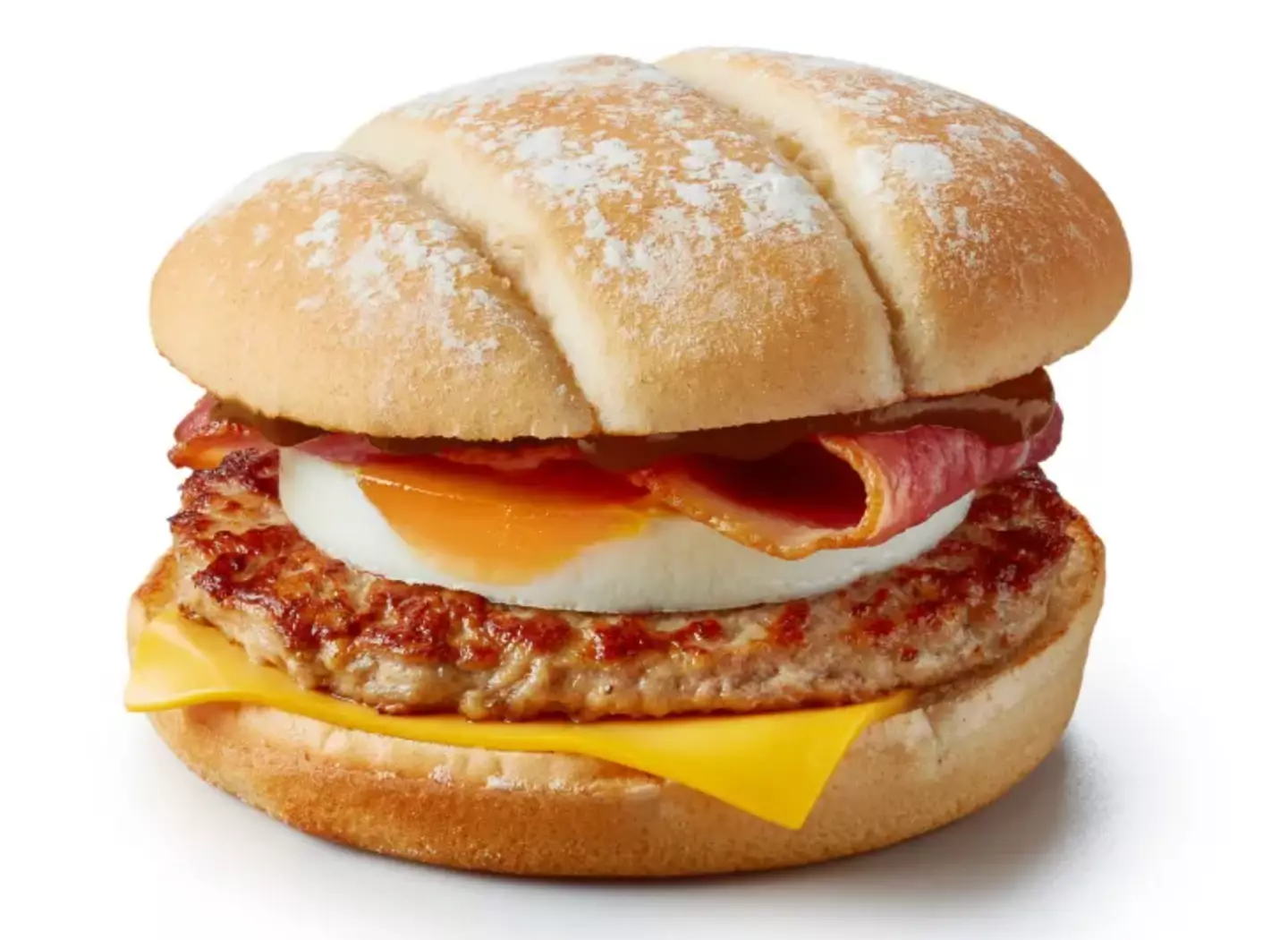 The McDonald's Breakfast Roll had been on the menu for five years, but has now gone (McDonald's)