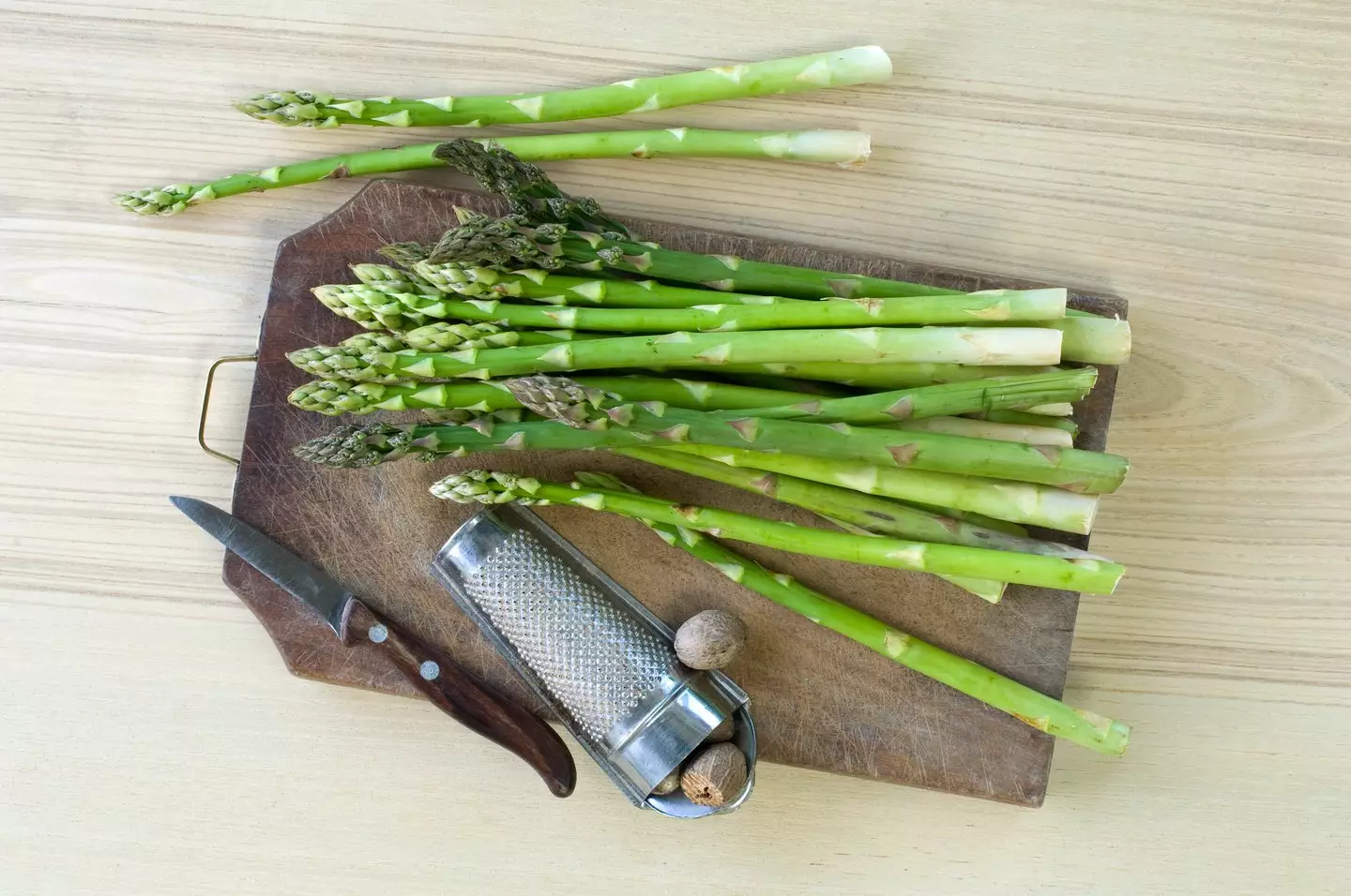 Food such as asparagus and nutmeg can heighten the mood, according to a nutritionist (Westend61/Getty Stock Image)