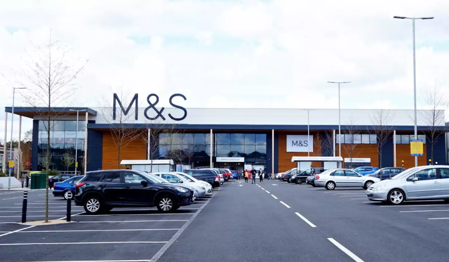 The store remained closed while investigations into the incident were carried out (Marks and Spencer/Google Street Maps/Mr Wrong)