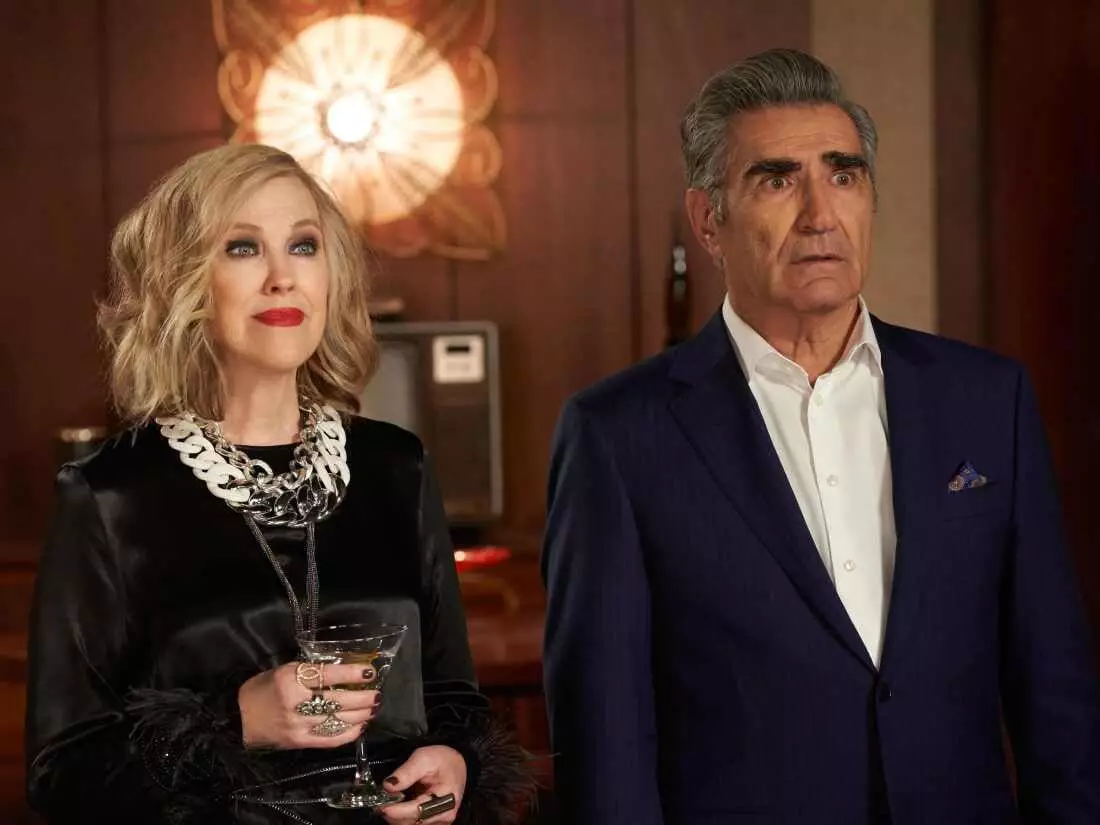 Tributes have poured in across social media, including words from O'Hara's co-stars (CBC)