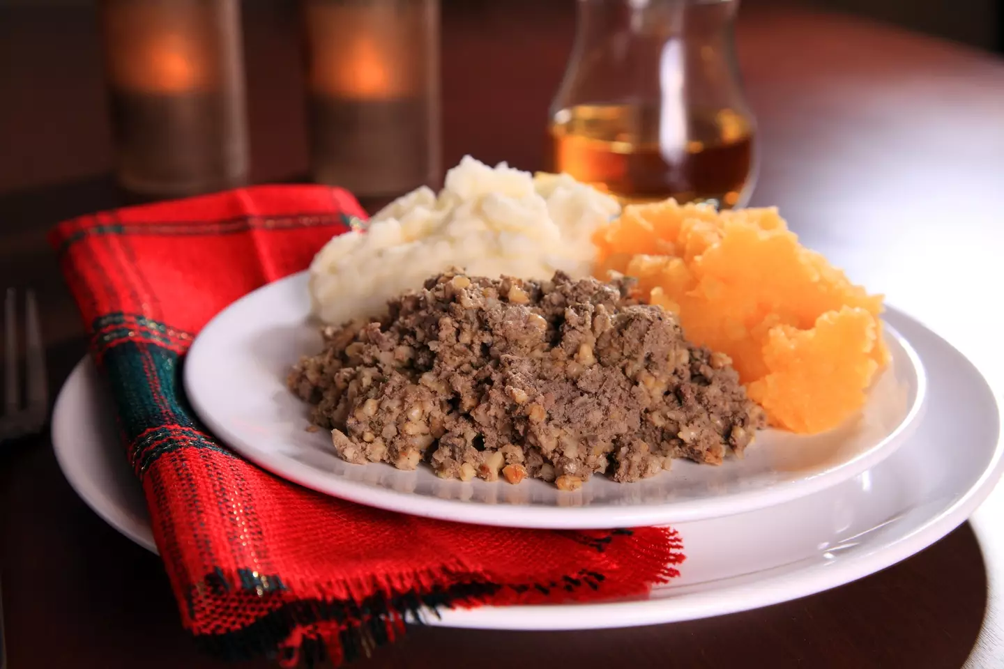 Haggis is traditionally served with 'neeps and tatties' (Getty Stock Image)
