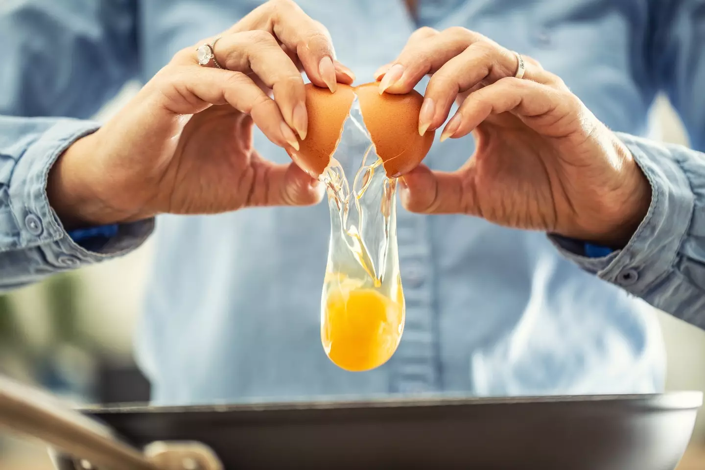 Eggs are a primary ingredient in mayo (SimpleImages via Getty Images)