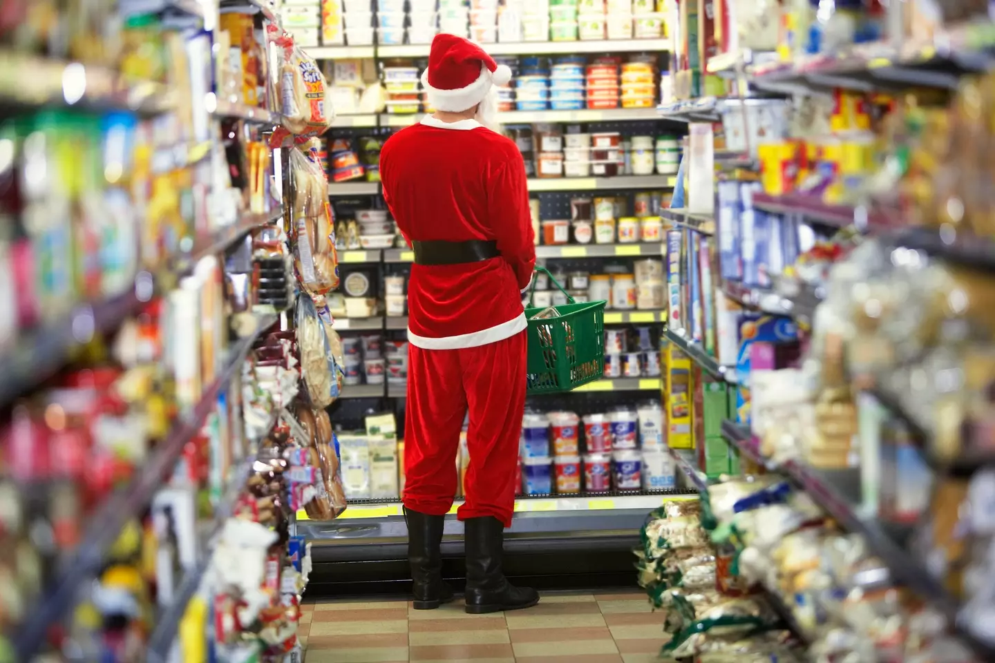Last-minute bargain hunters should also look out for Christmas Eve yellow-sticker savings (Bec Parsons/Getty Images)