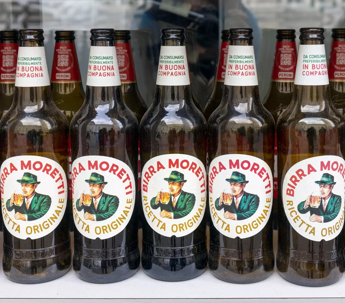 Birra Moretti is a very popular lager option in the UK (UCG / Contributor/Getty Images)