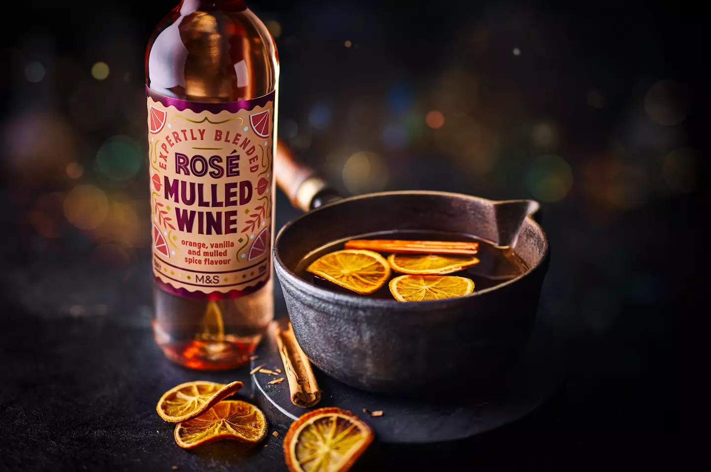 Shoppers celebrate the long-awaited return of M&S’s festive rosé mulled wine (marksandspencer_sg/Instagram)