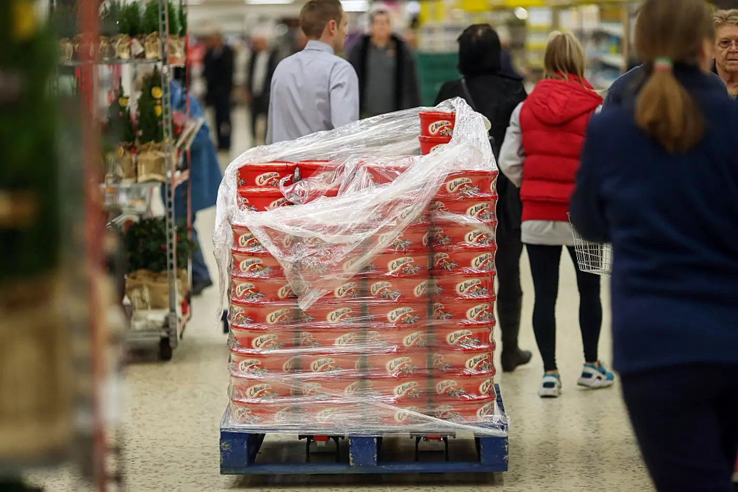 The chocolate count sparked debate over missing favourites and shrinking portions (Chris Ratcliffe/Bloomberg/Getty Images)