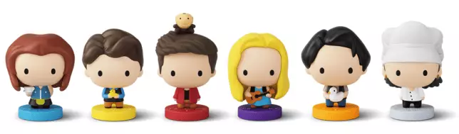 All six of the main Friends characters are available to collect now (McDonald's)