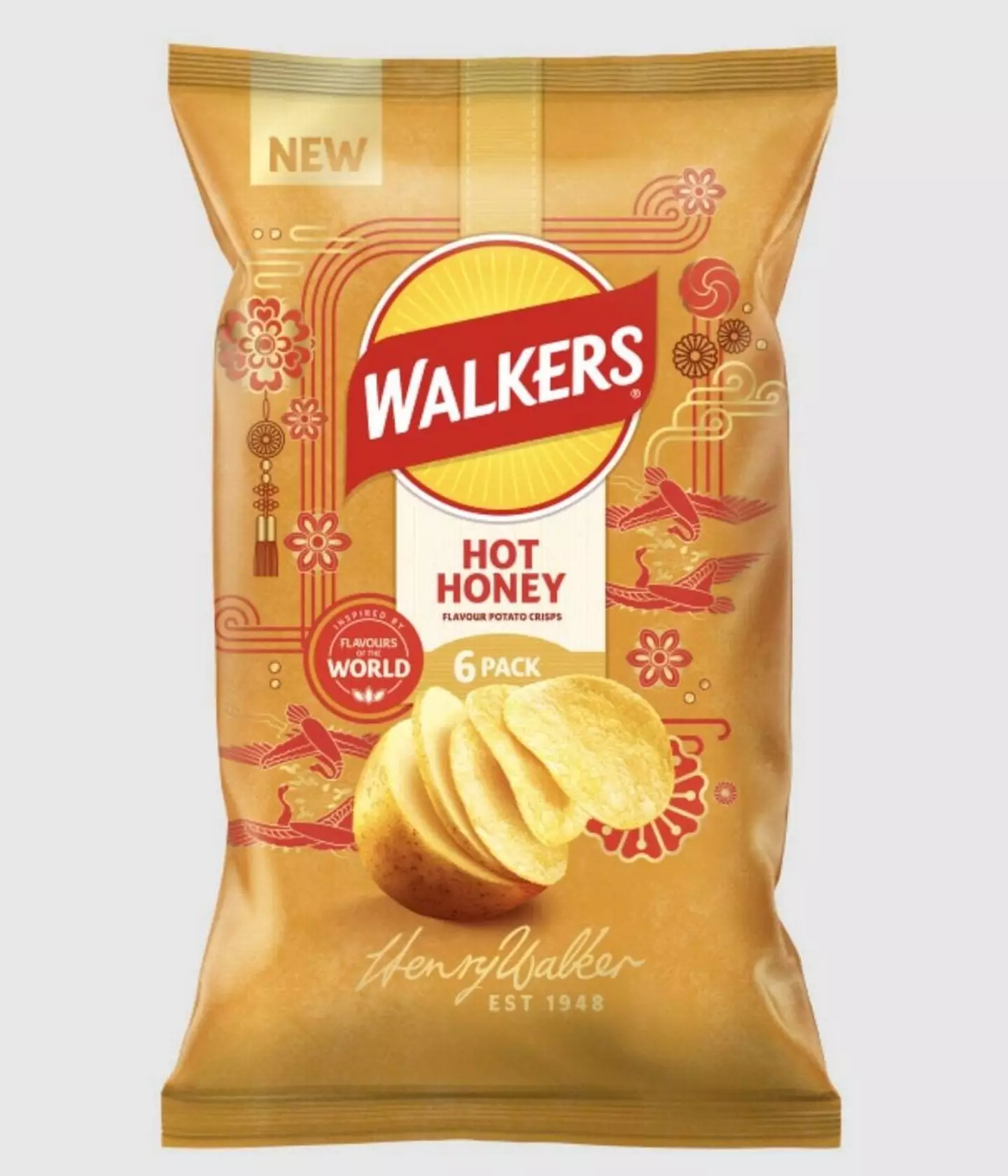 Hot honey joins the snack lineup in 2026 (PepsiCo/Walkers)