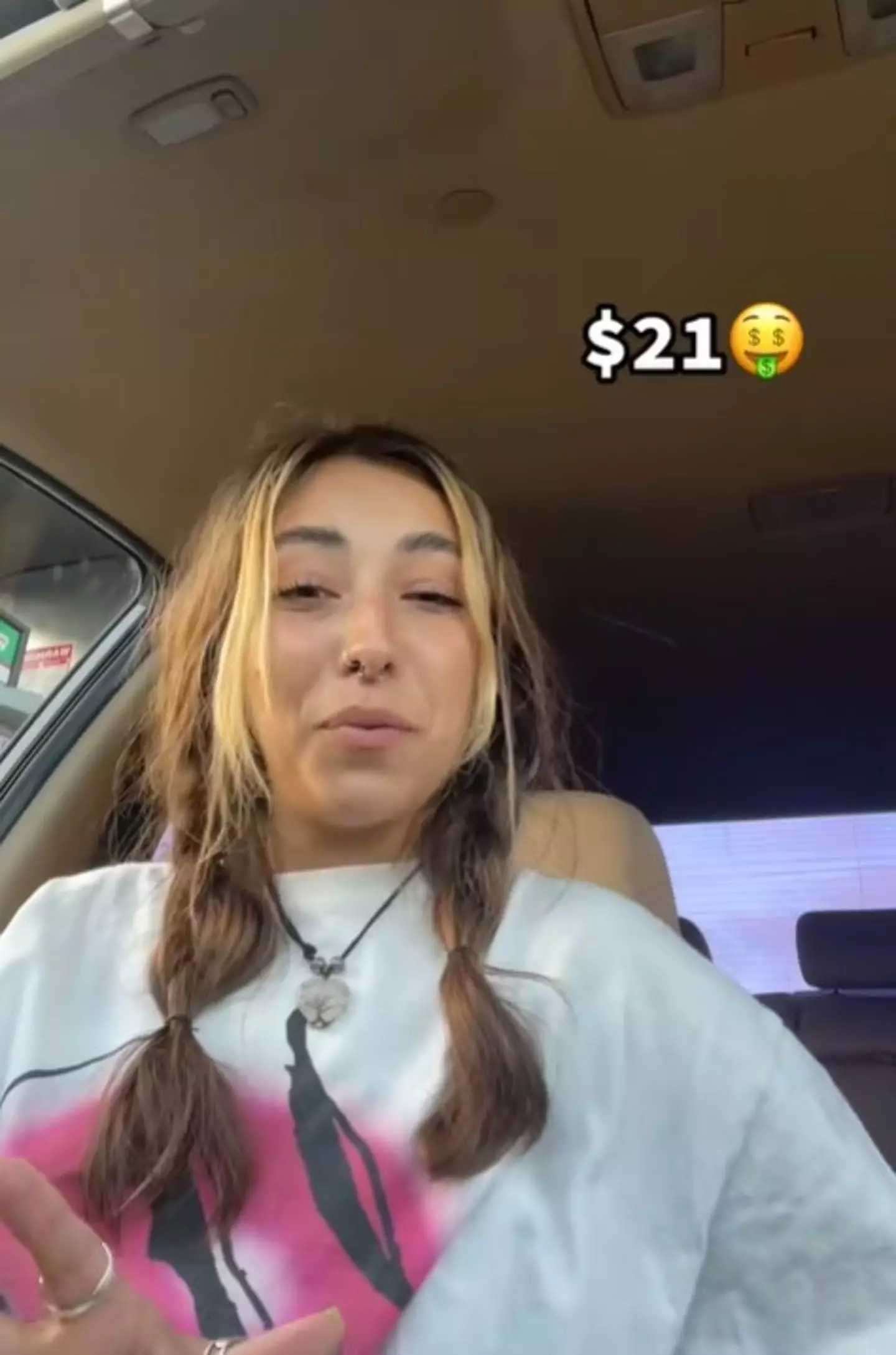 Tiana posted on TikTok in 2022 and said she ended up in the negative earnings.