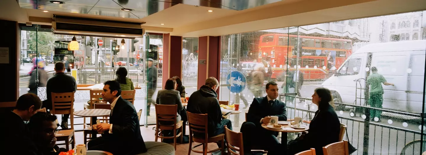 Starbucks is expanding its seating following a post-pandemic focus on takeaway service (Gideon Mendel/Getty Images)
