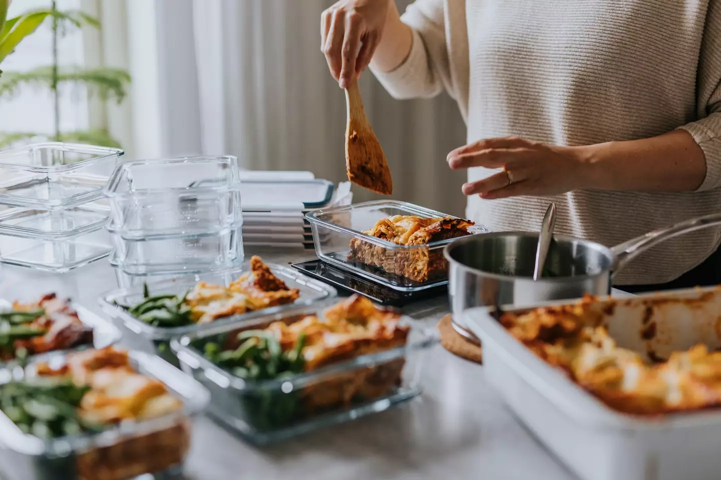 Meal prepping is a great way to stay on top of your diet plan (Johner Images/Getty Images)