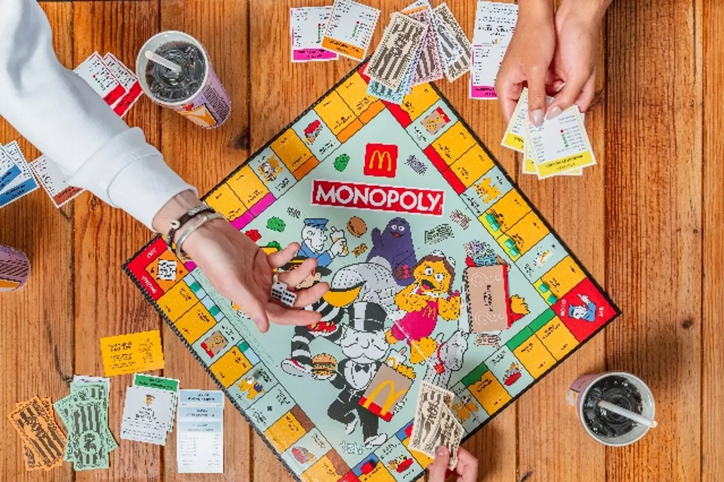The game is themed around Monopoly (Daniel Acker/Bloomberg via Getty Images)