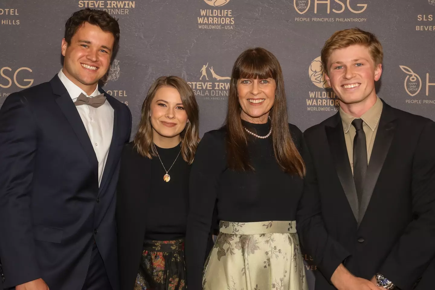 Robert (right) with his family (Paul Archuleta / Contributor/Getty Images)