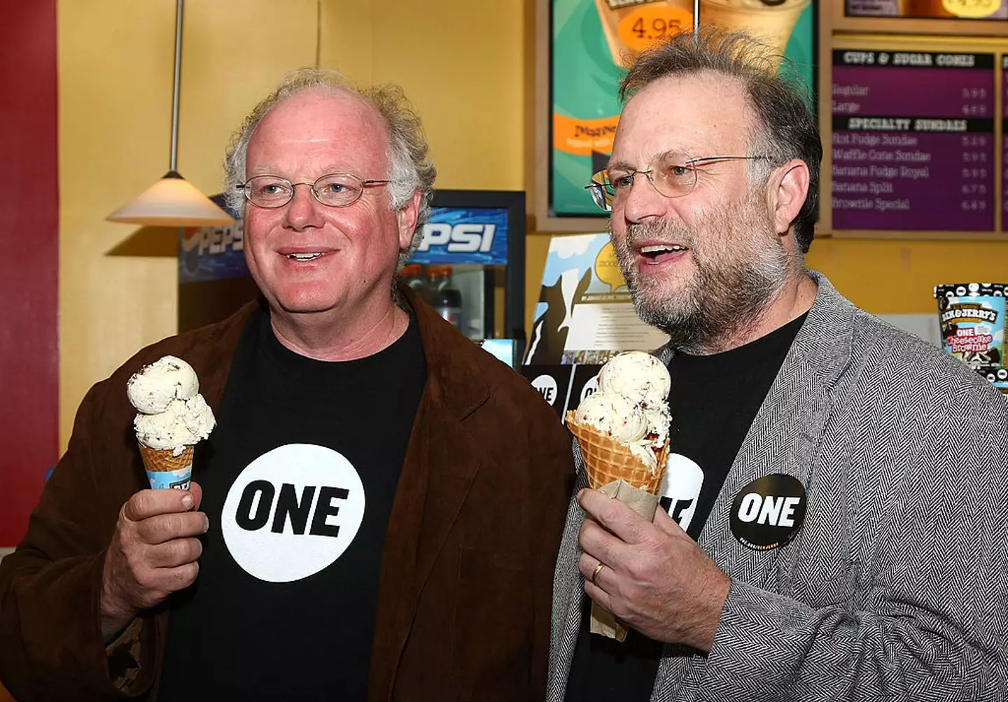 Ben and Jerry had to switch things up when developing their recipes (Alberto E. Rodriguez/Getty Images)