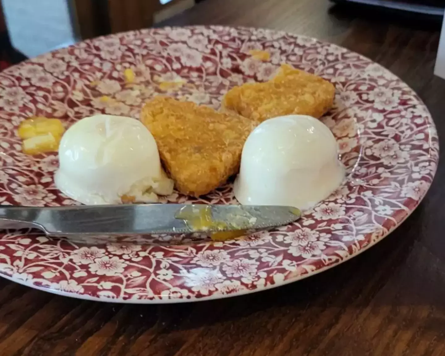 The poached eggs at Wetherspoons (Reddit)