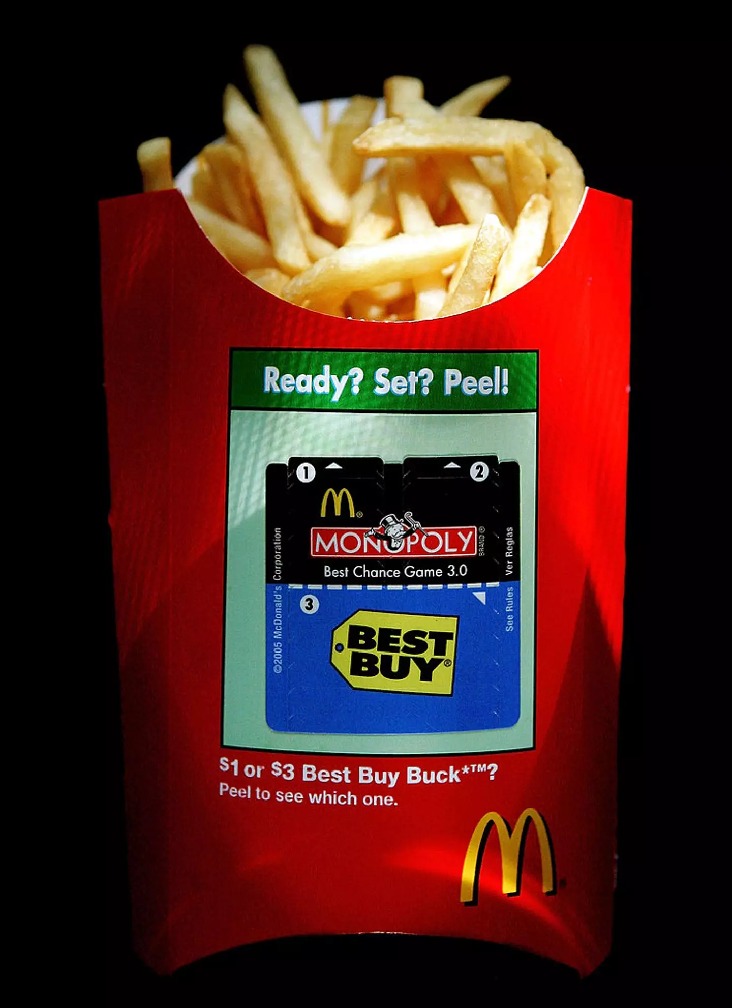 The scam saw a fraudster steal $24 million via McDonald's Monopoly prizes (Tim Boyle/Staff/Getty Images)