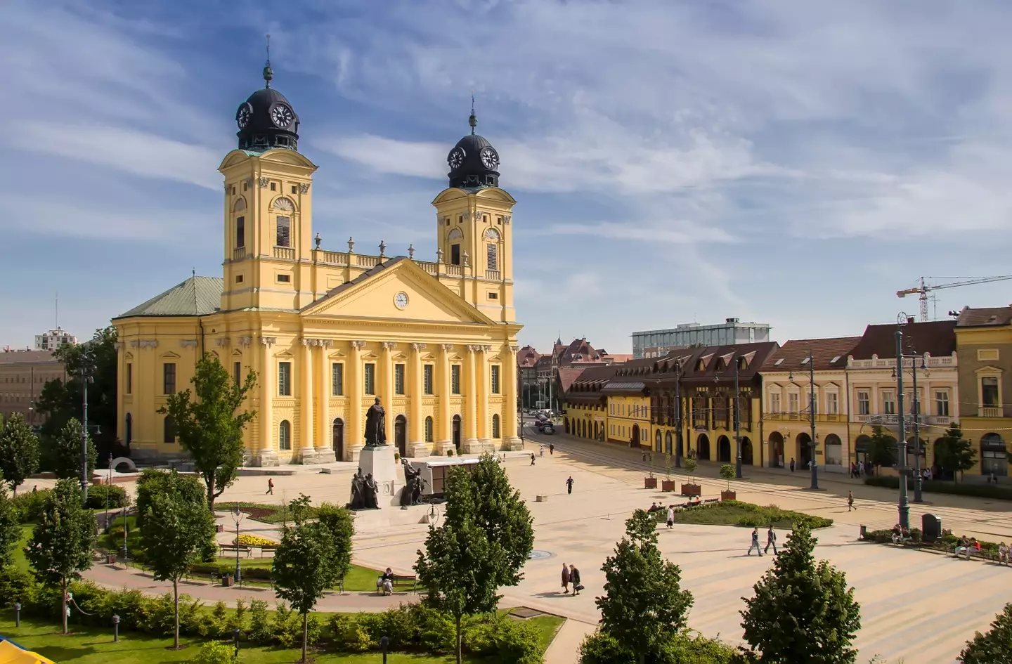 The yellow cathedral in Debrecen - joruba via Getty Images