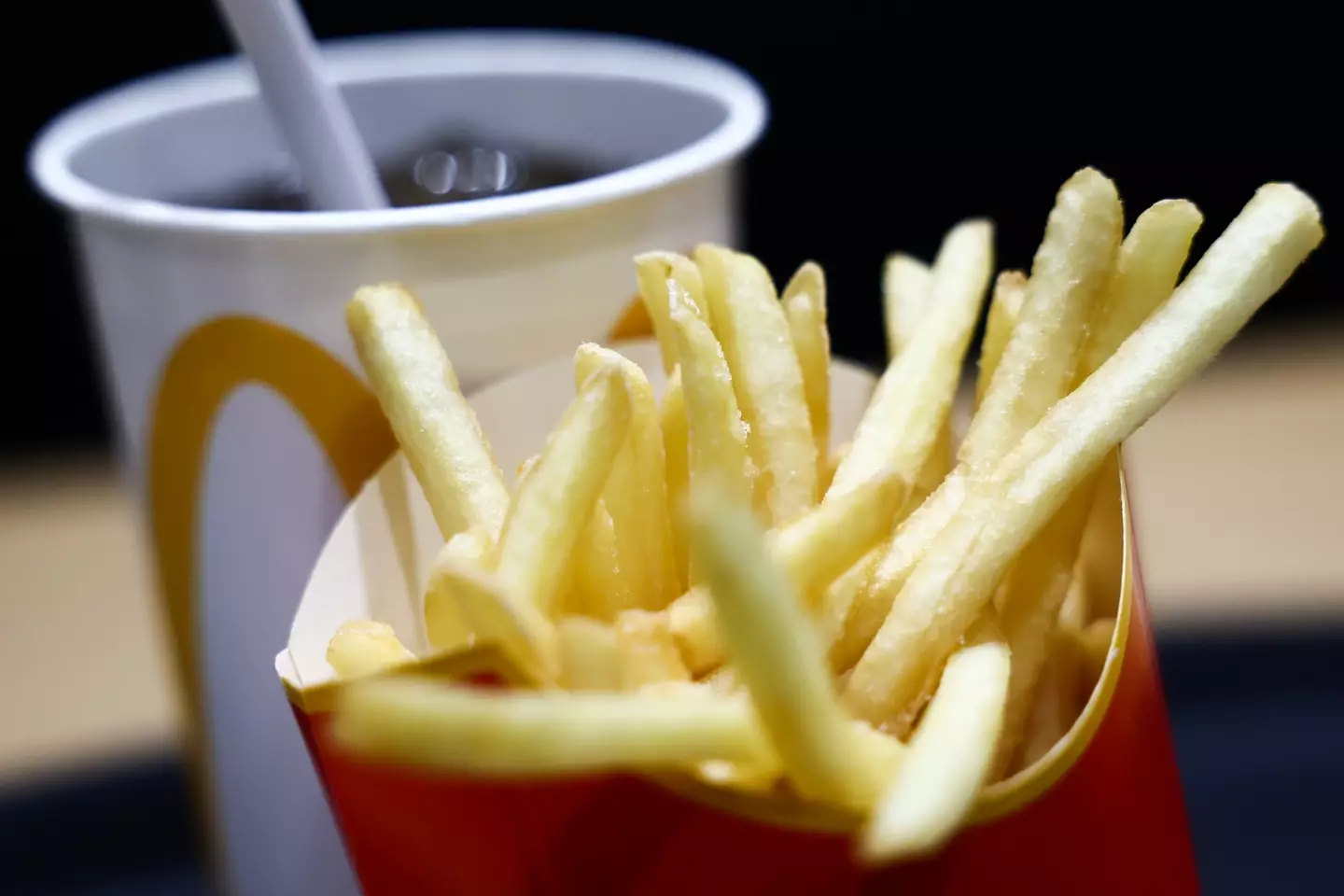 The UK and US use different potatoes for their McDonald's fries (NurPhoto / Contributor/Getty Images)