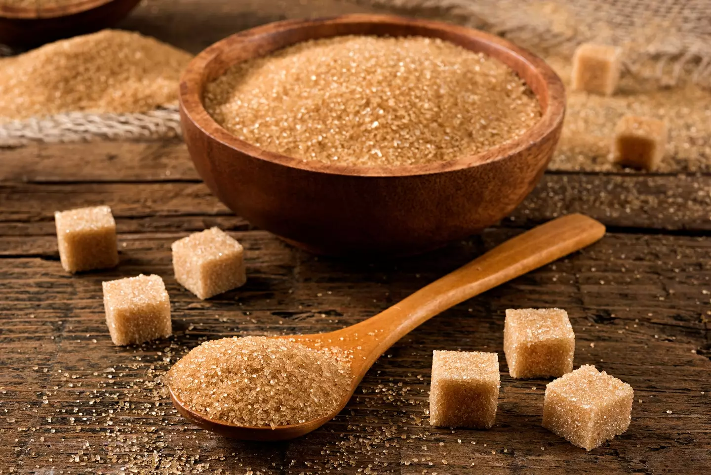 Cane sugar is more slow-absorbing than high-fructose corn syrup (BURCU ATALAY TANKUT/Getty Images)