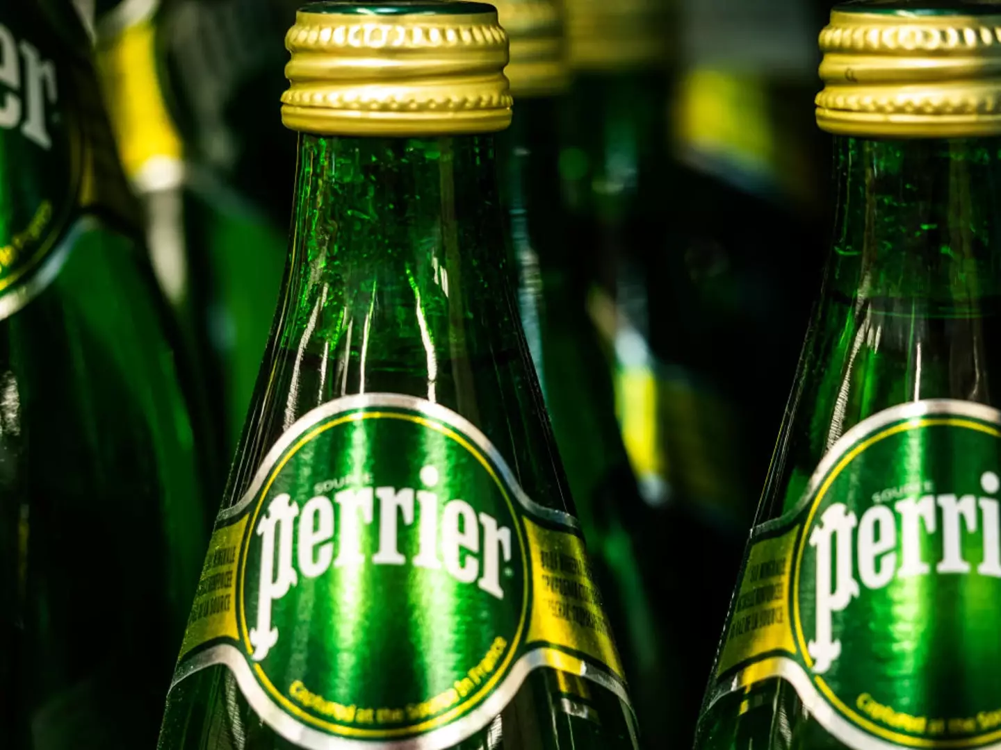 Perrier labels may need to be changed to reflect the reality of its bottling practices (SOPA Images / Contributor/Getty Images)
