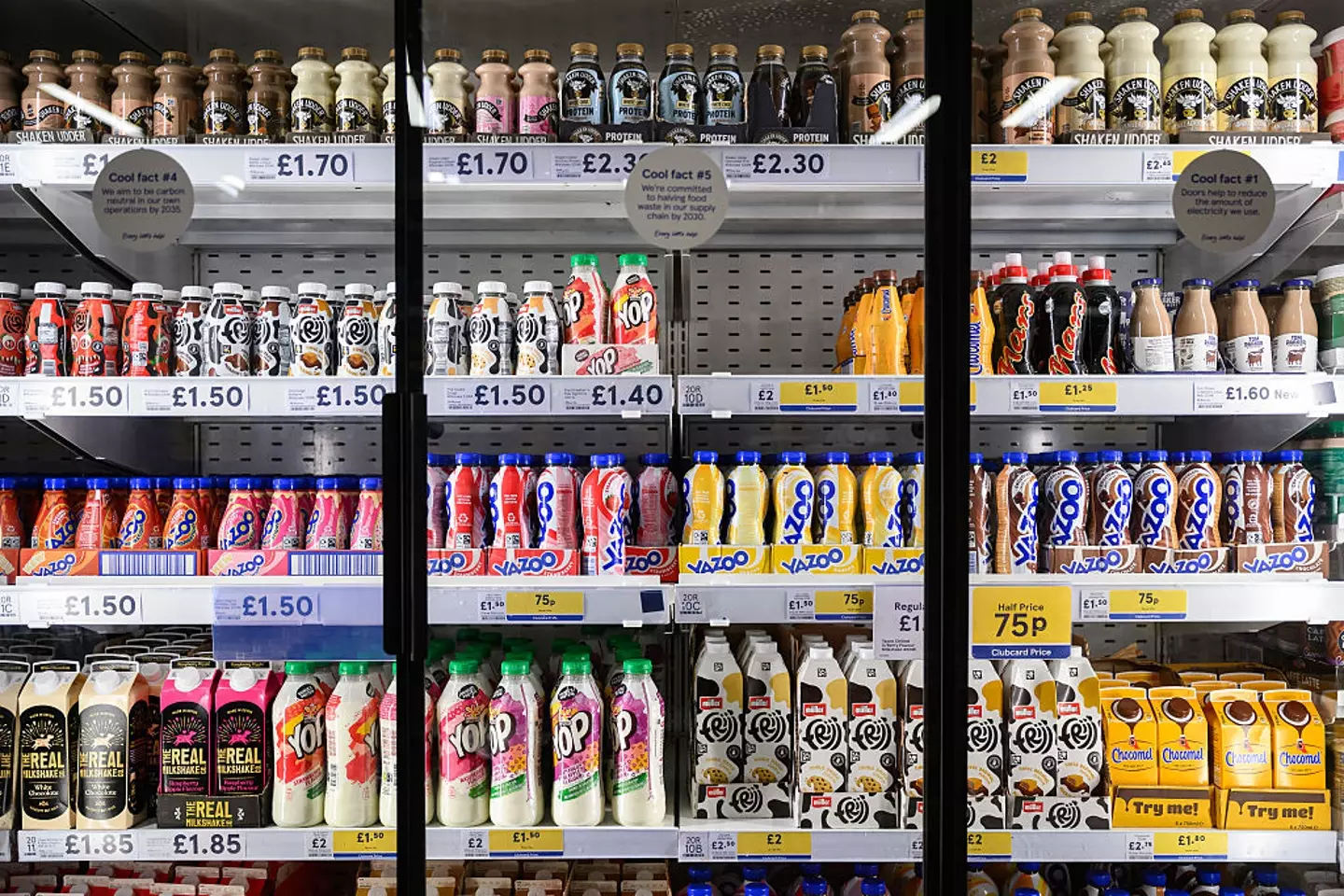 Milk based products are no longer exempt (Leon Neal/Getty Images)