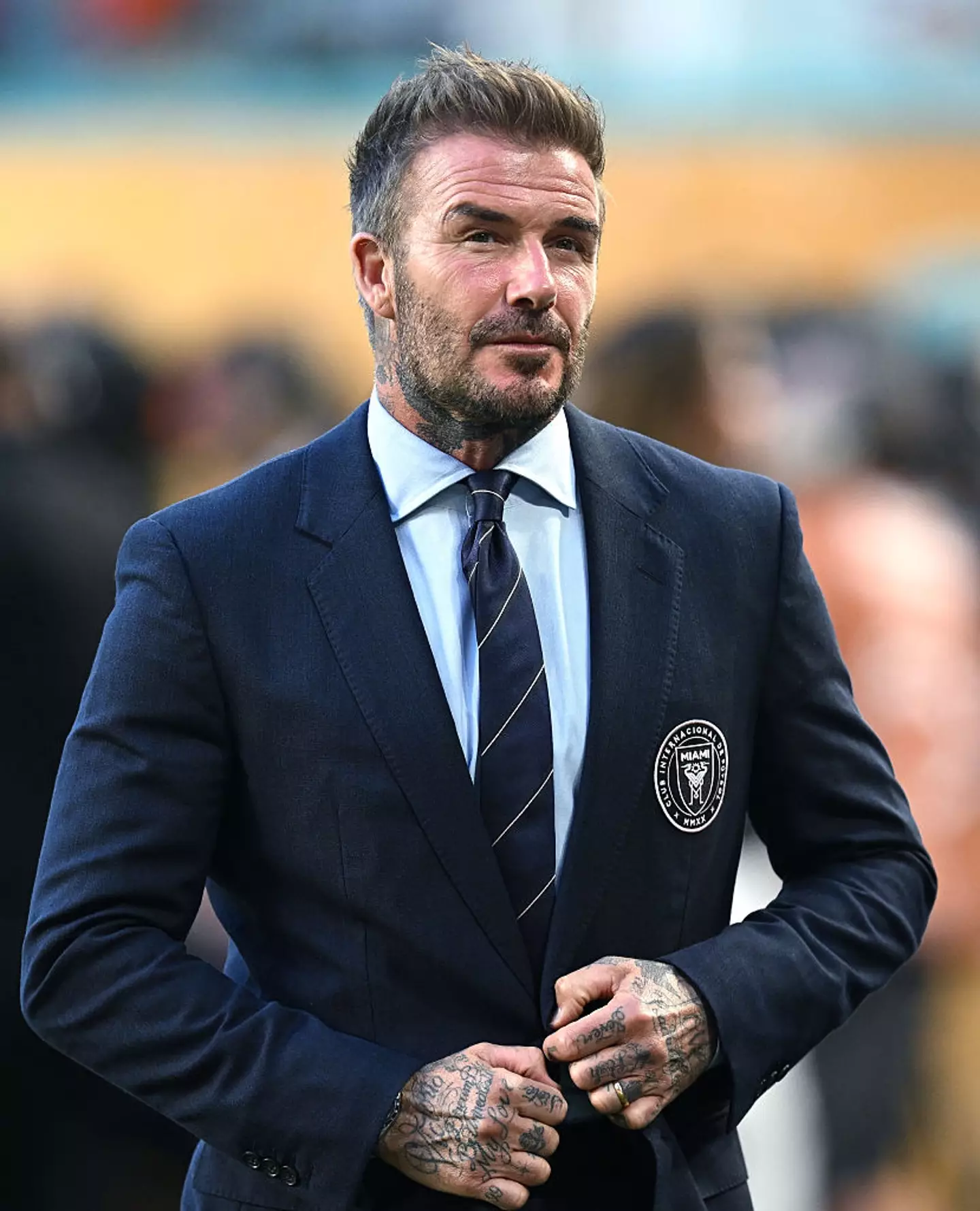 Becks at an Inter Miami Club World Cup game (Image Photo Agency / Contributor/Getty Images)