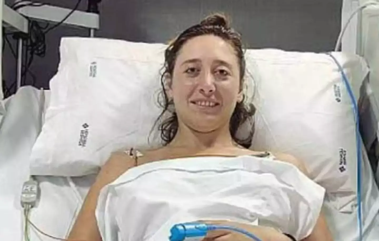 Gaia Vitiello described herself as 'lucky' after a brief treatment in hospital (Gaia Vitiello)