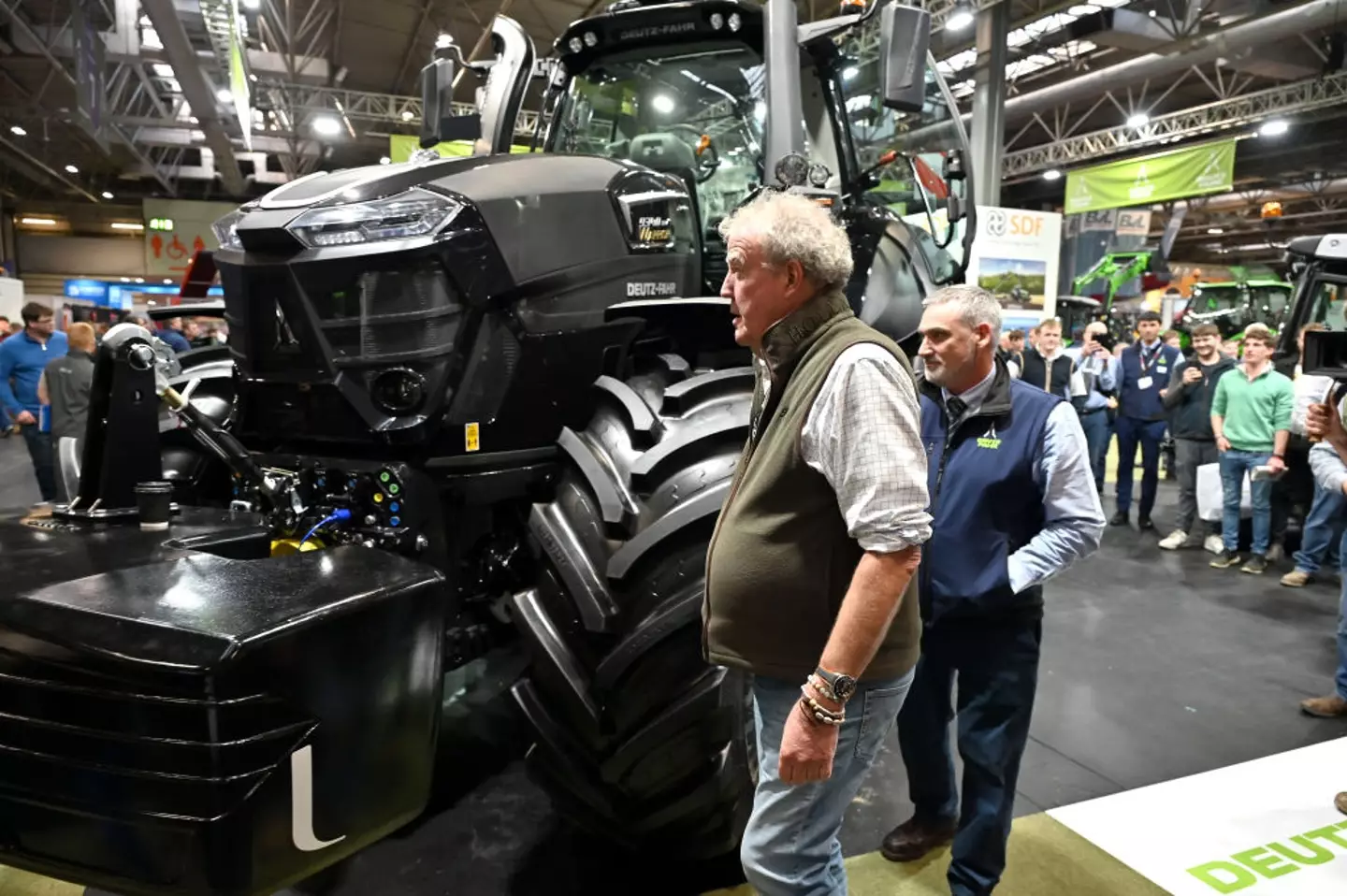 Clarkson has frequently imbued approach to farming with his petrolhead mentality (	John Keeble / Contributor/Getty Images)