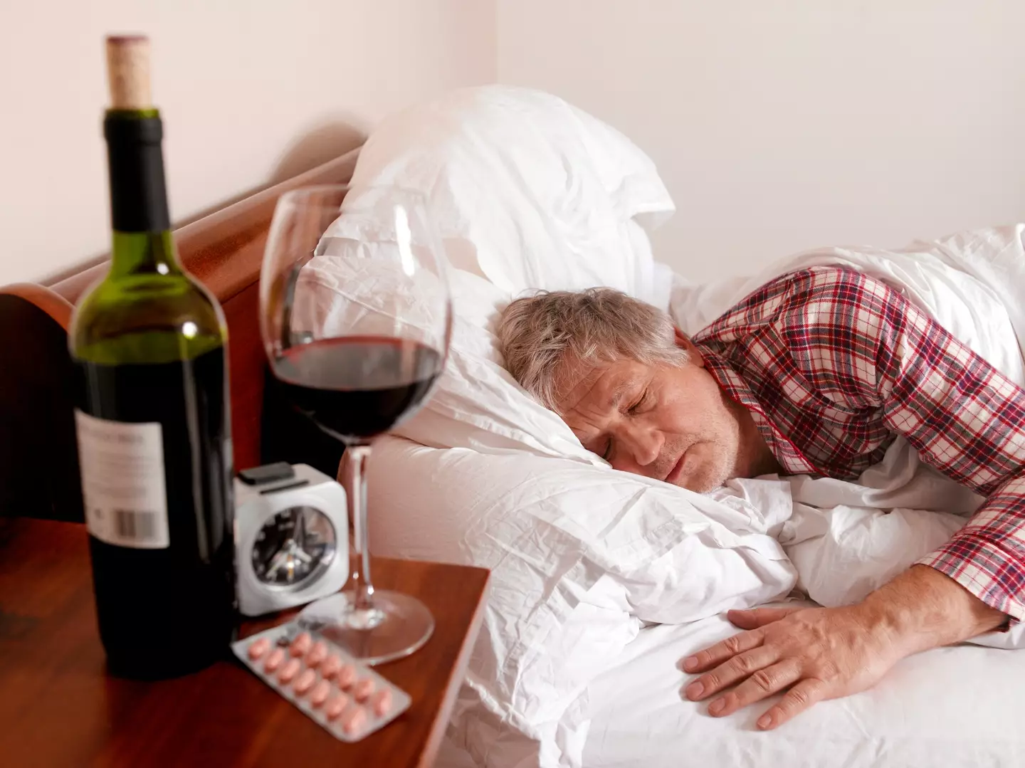 Alcohol may help you to fall asleep, but it will have a big impact on your sleep quality (Peter Dazeley/Getty Images)