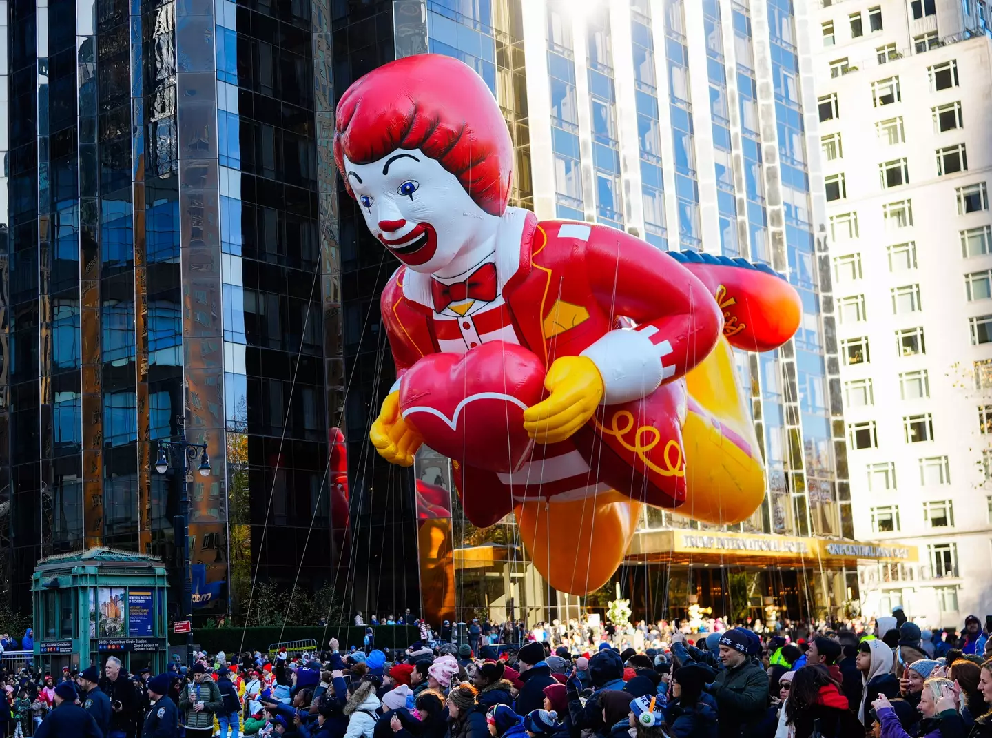 Ronald McDonald the clown.