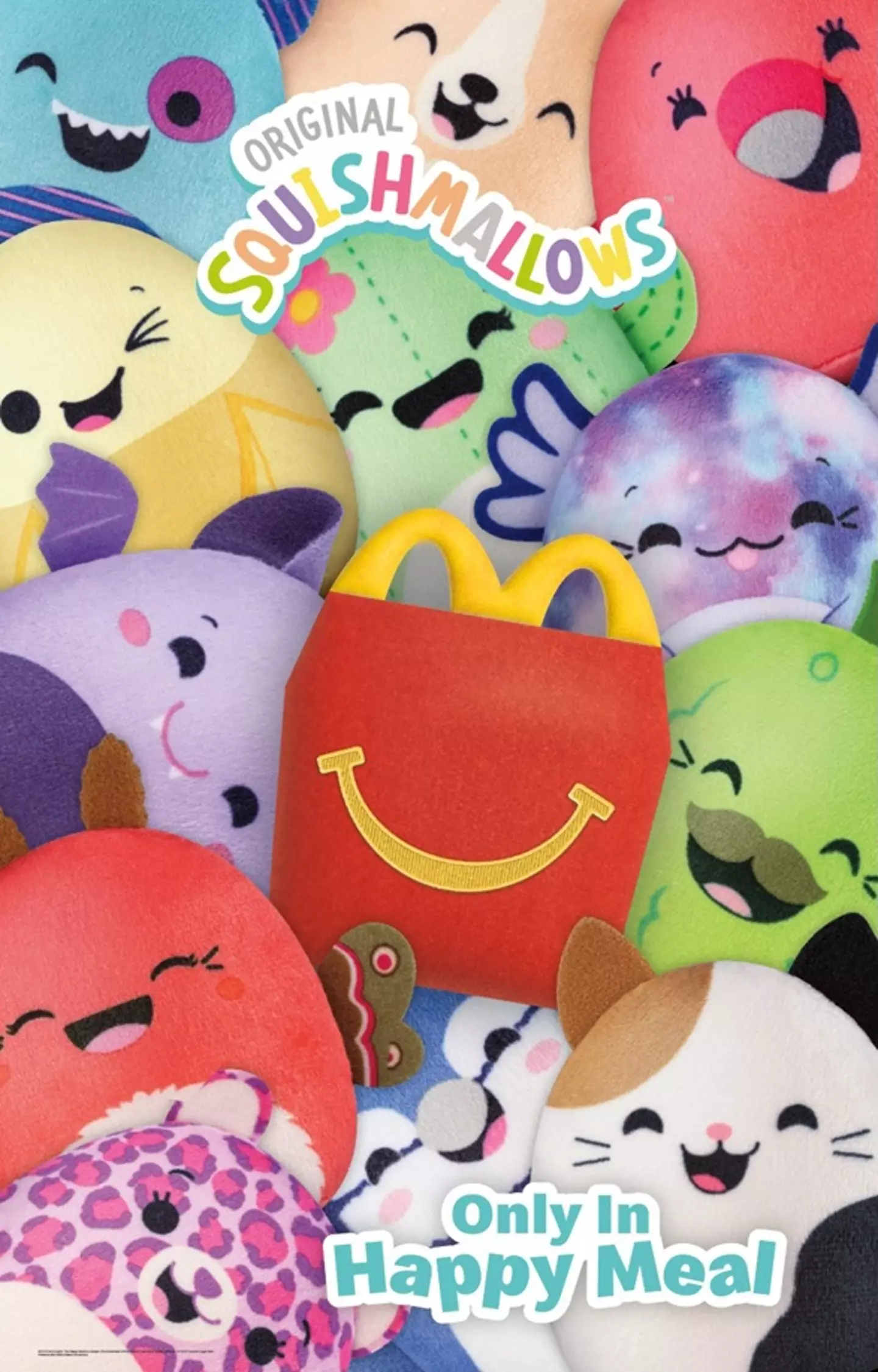 The 12-strong roster features a brand-new toy: Halley the Intergalactic Axolotl (McDonald's)