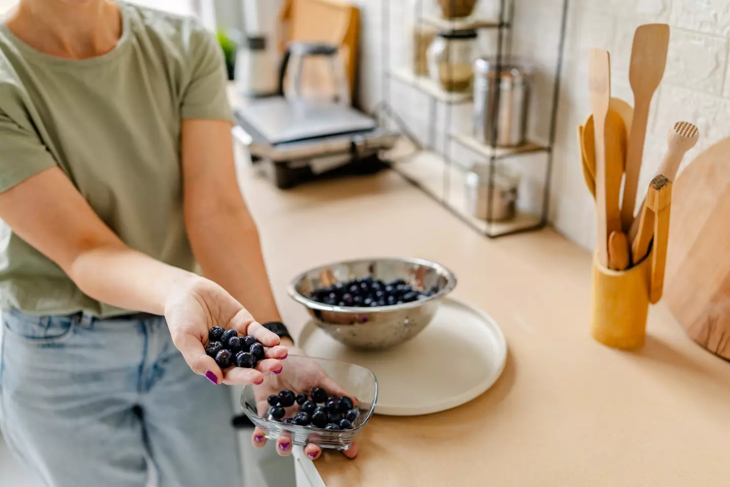 The recalled blueberries could cause death, the FDA says (South_agency/Getty Images)