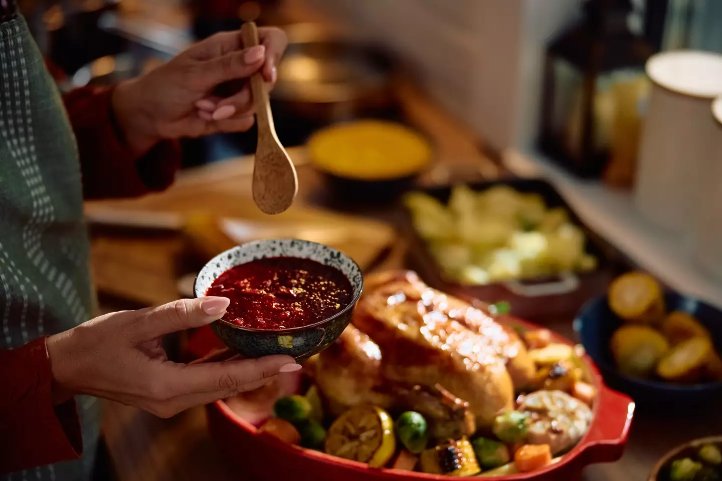 Keep your hands off the cranberries (Drazen Zigic/ Getty Stock)