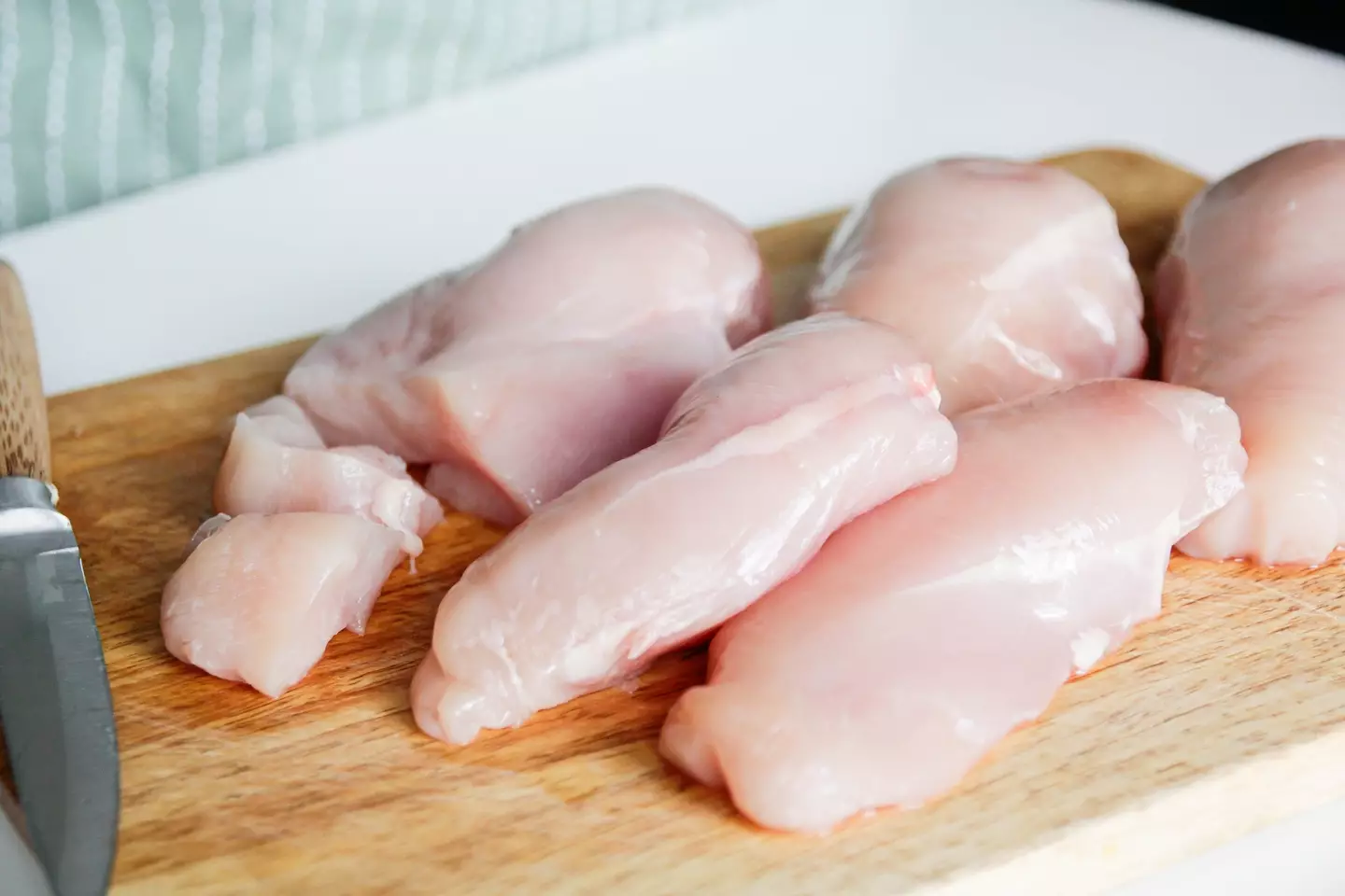 Chicken breasts are another good source of protein (Kinga Krzeminska/Getty)