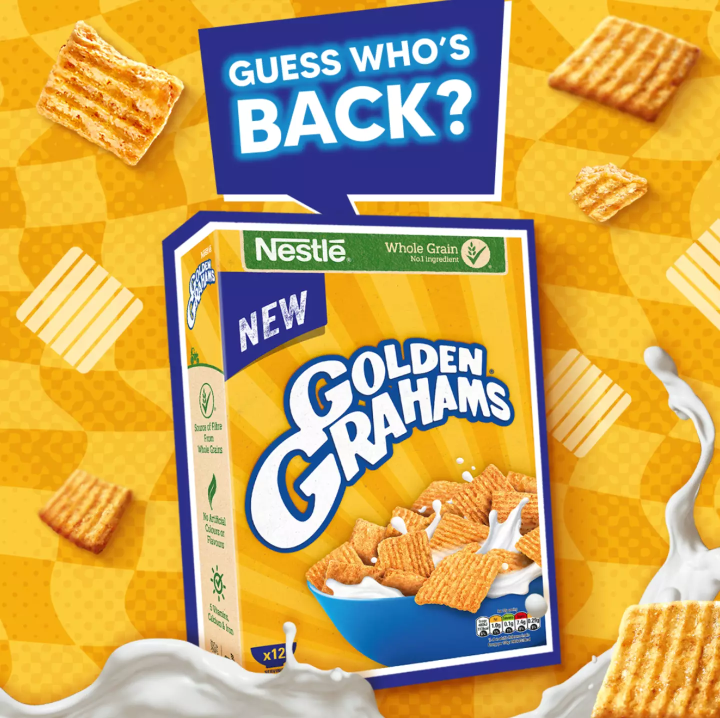 Nestlé announced the cereal's return (Instagram/@nestlecerealsuk)