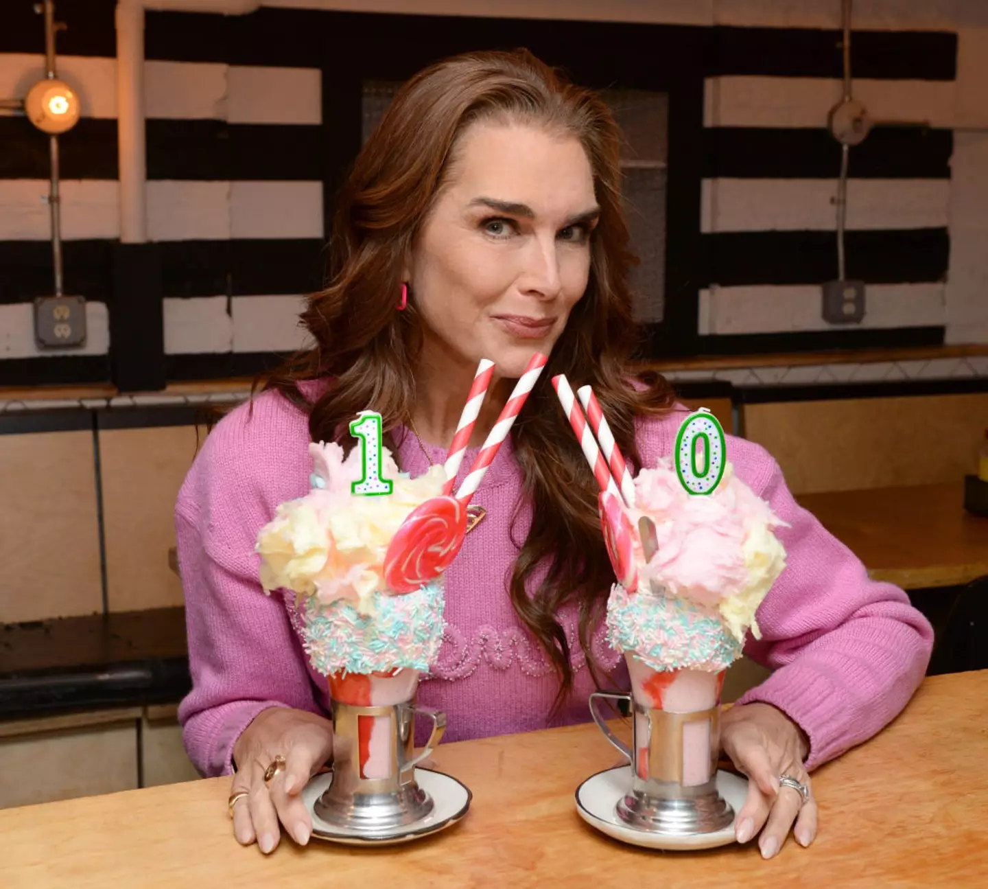 Shields at a celebration for Black Tap's tenth anniversary (Michael Simon / Contributor/Getty Images)