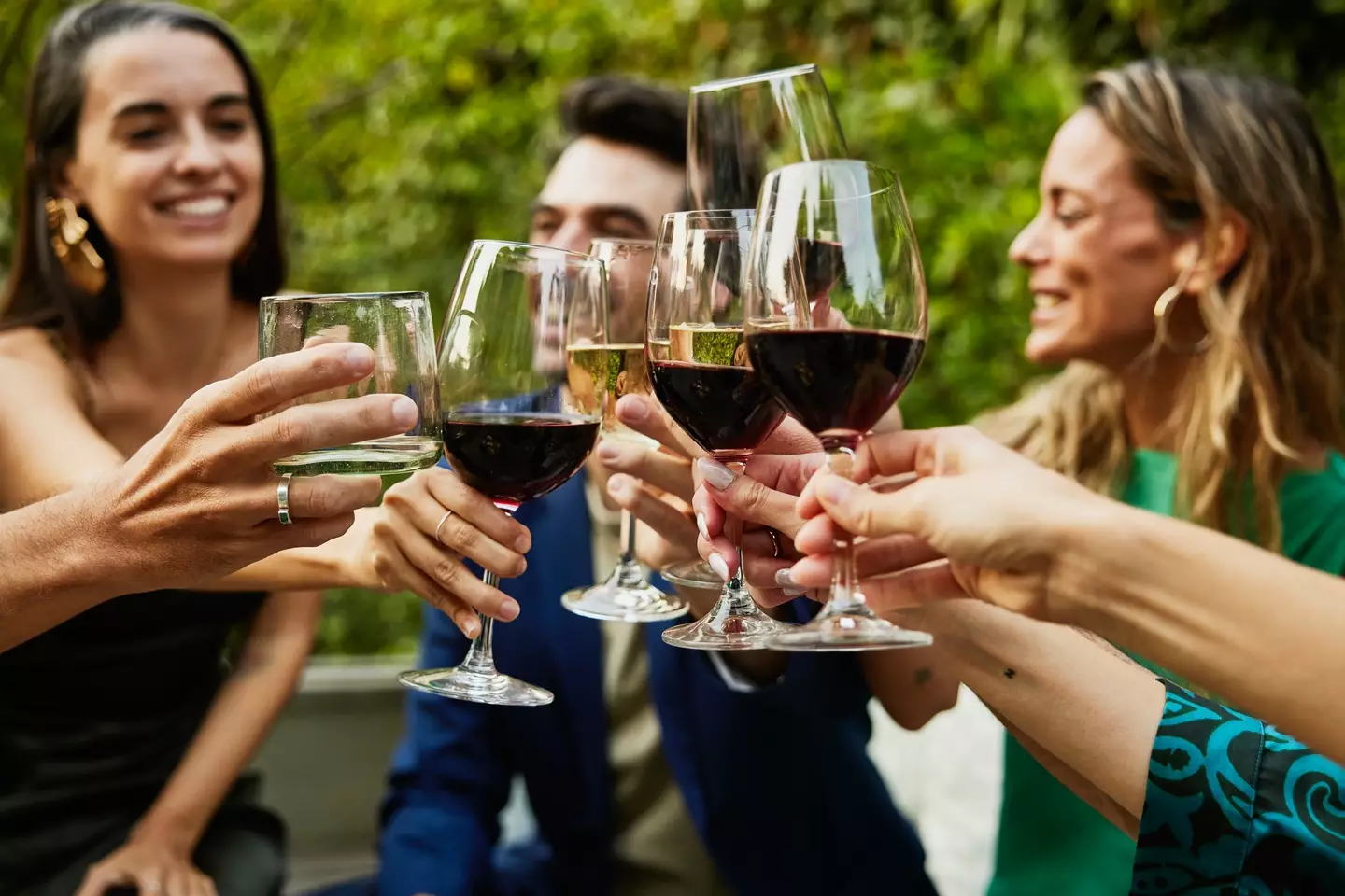 Keep those fingers away from the grape juice! (Thomas Barwick/Getty Images)