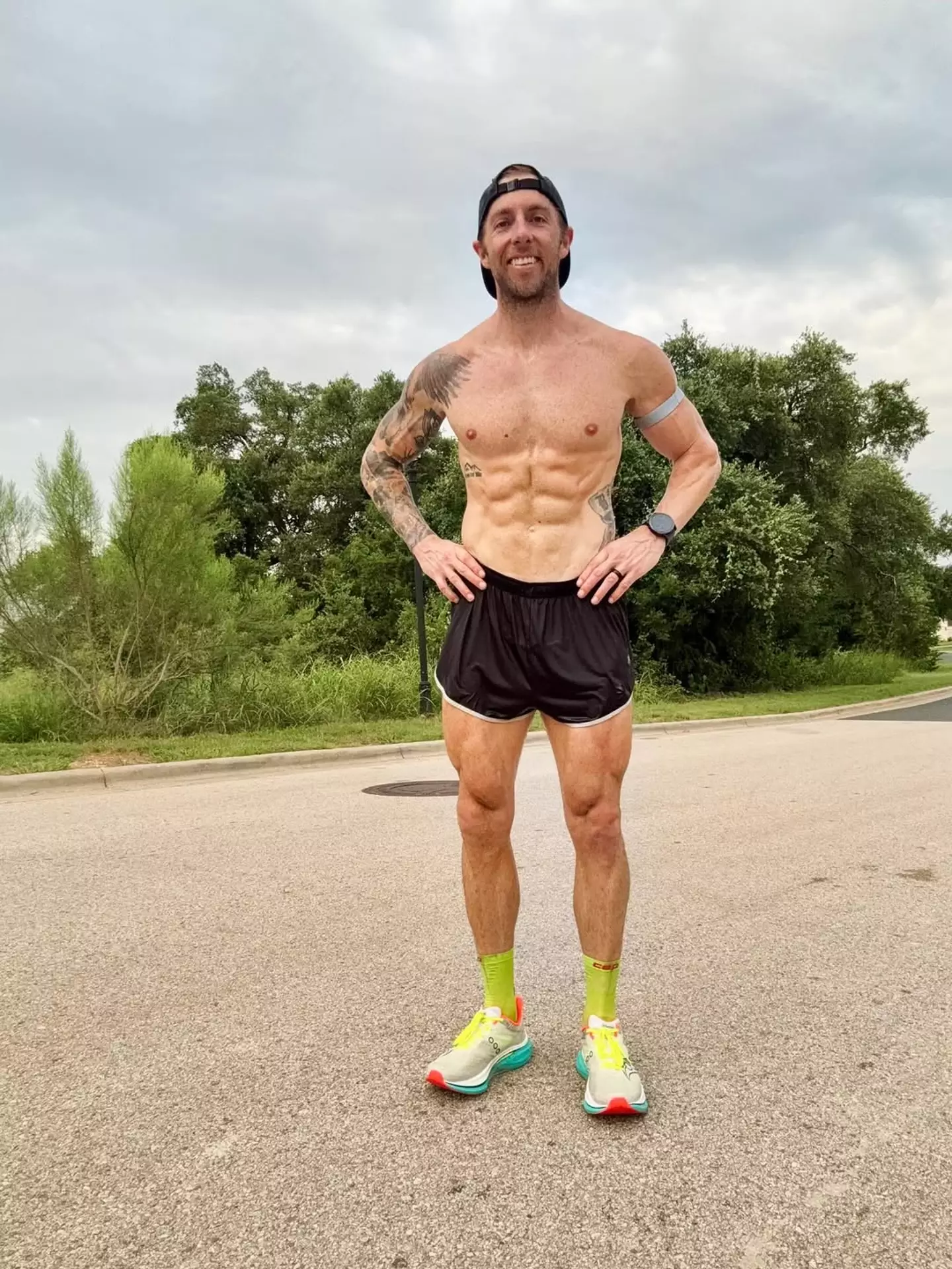 Bare looking like he could go Super Saiyan at any moment (Instagram/@nickbarefitness)