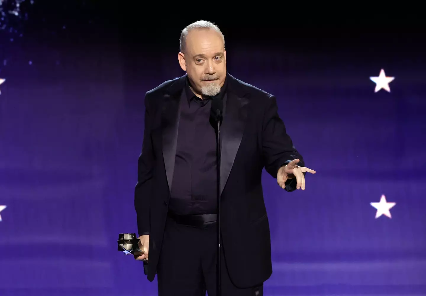 Actor Paul Giamatti spoke about the food at last year's ceremony (Kevin Winter/Getty Images for Critics Choice Association)