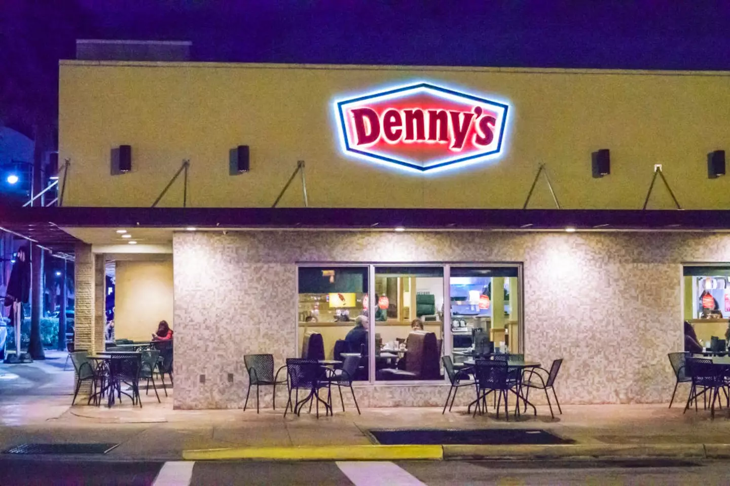 Denny's was where Huang worked before setting off his earliest ambitions(Jeff Greenberg/Getty Images)