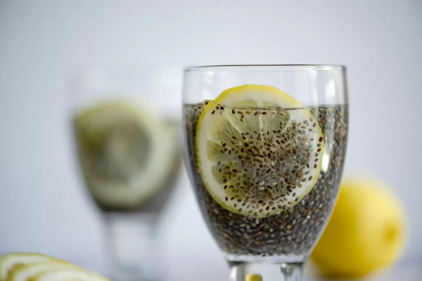 Drinking water mixed with chia seeds is a decent option (Emilija Manevska/Getty Images)