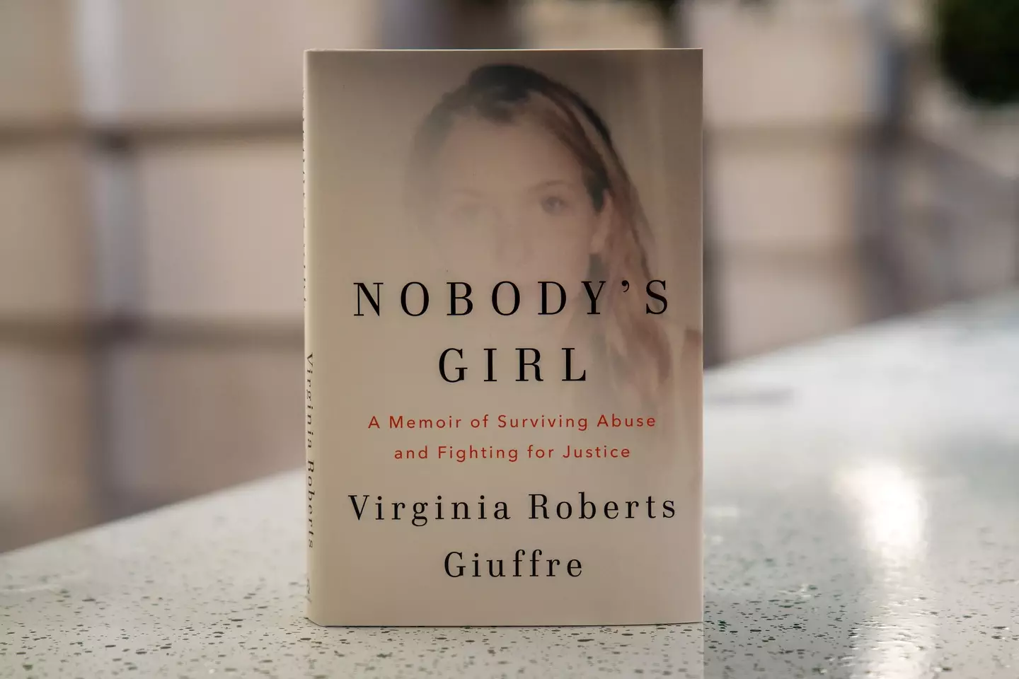 Ms Giuffre's posthumous memoir 'Nobody's Girl' (NIKLAS HALLE'N/AFP via Getty Images)