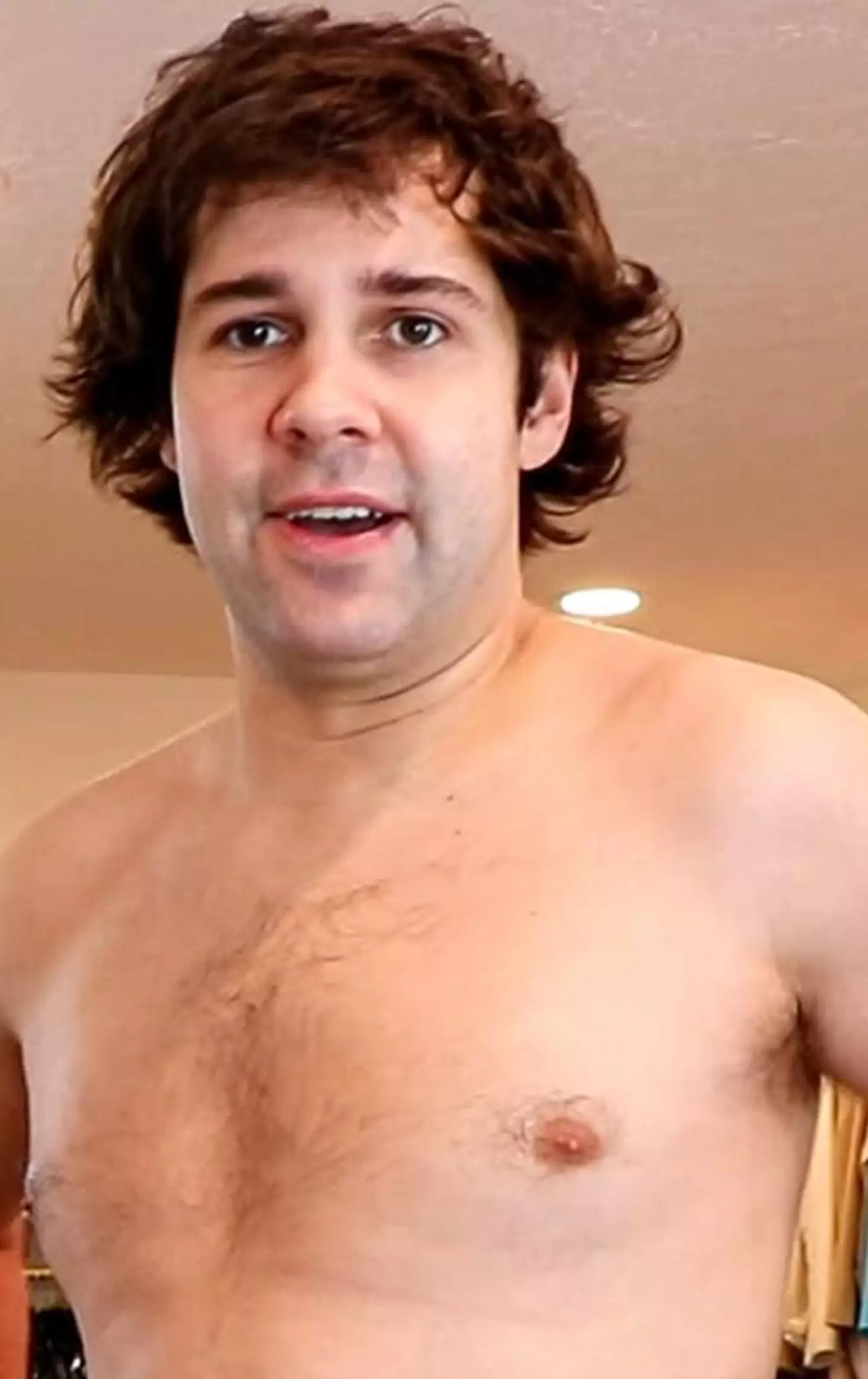 He opened up about his fitness journey (Instagram/@daviddobrik)