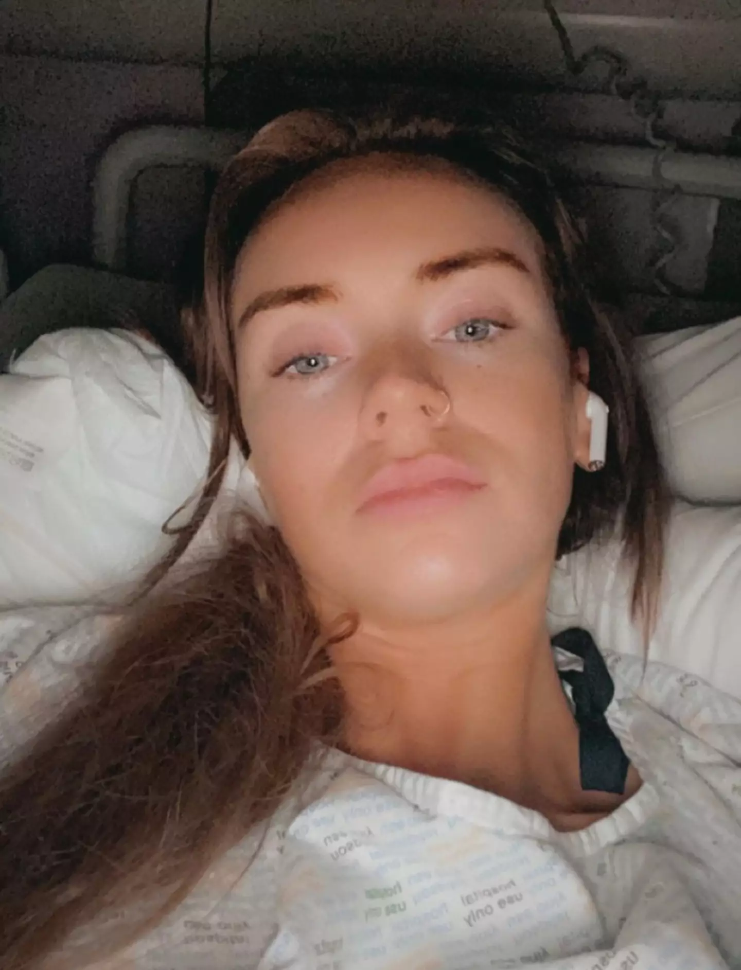 Sarah received her diagnosis earlier in the year after grappling with the symptoms of endometriosis.