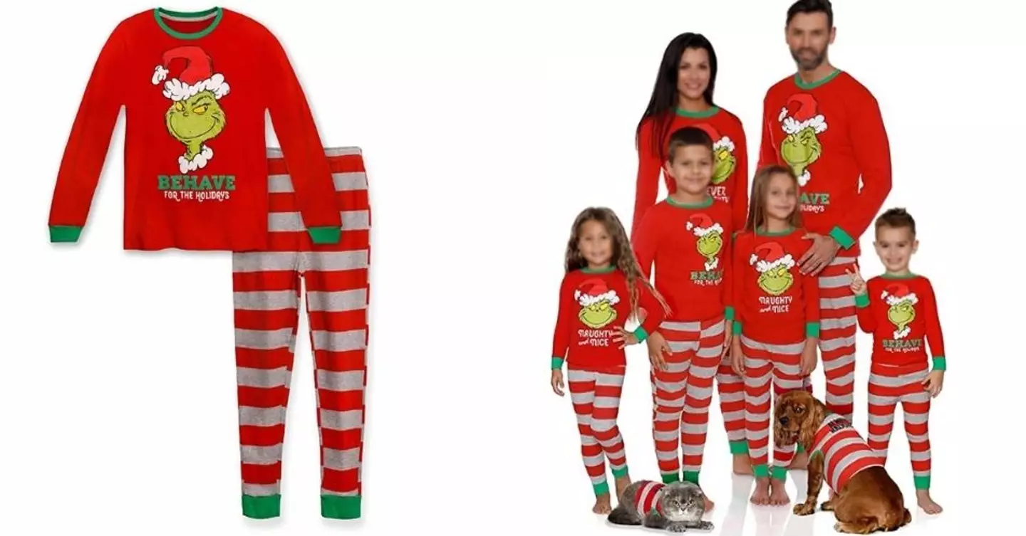 Get your pet in on the festivities this Christmas and try out some matching pjs. (