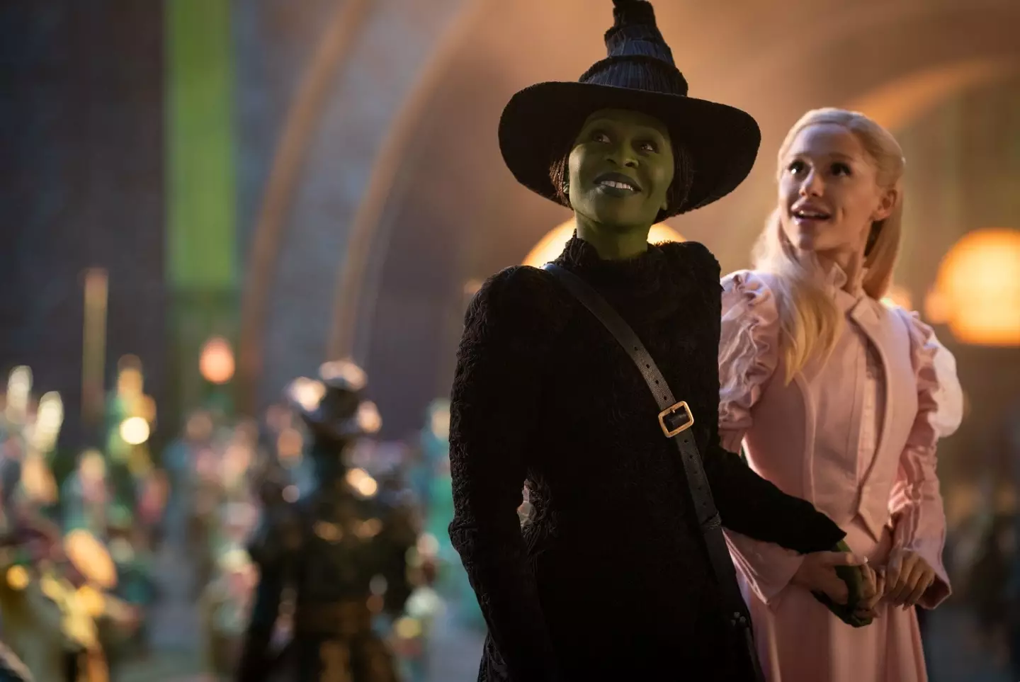 Playing Glinda was Ariana Grande's dream role (Universal Pictures)